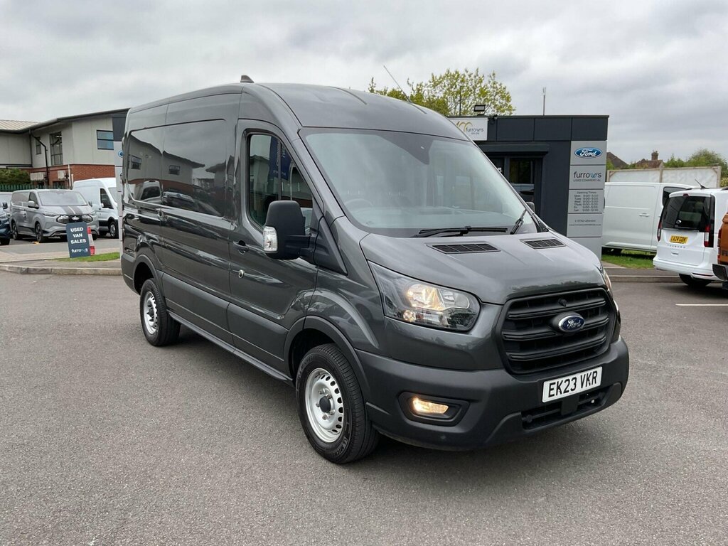 Ford Transit Custom 2.0 350 Ecoblue Leader Awd L2 H2 Euro 6 Ss Grey