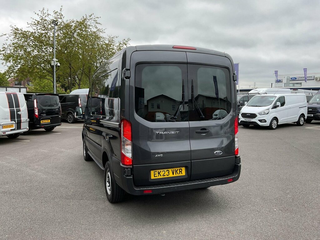 Ford Transit Custom 2.0 350 Ecoblue Leader Awd L2 H2 Euro 6 Ss EK23VKR Grey #6