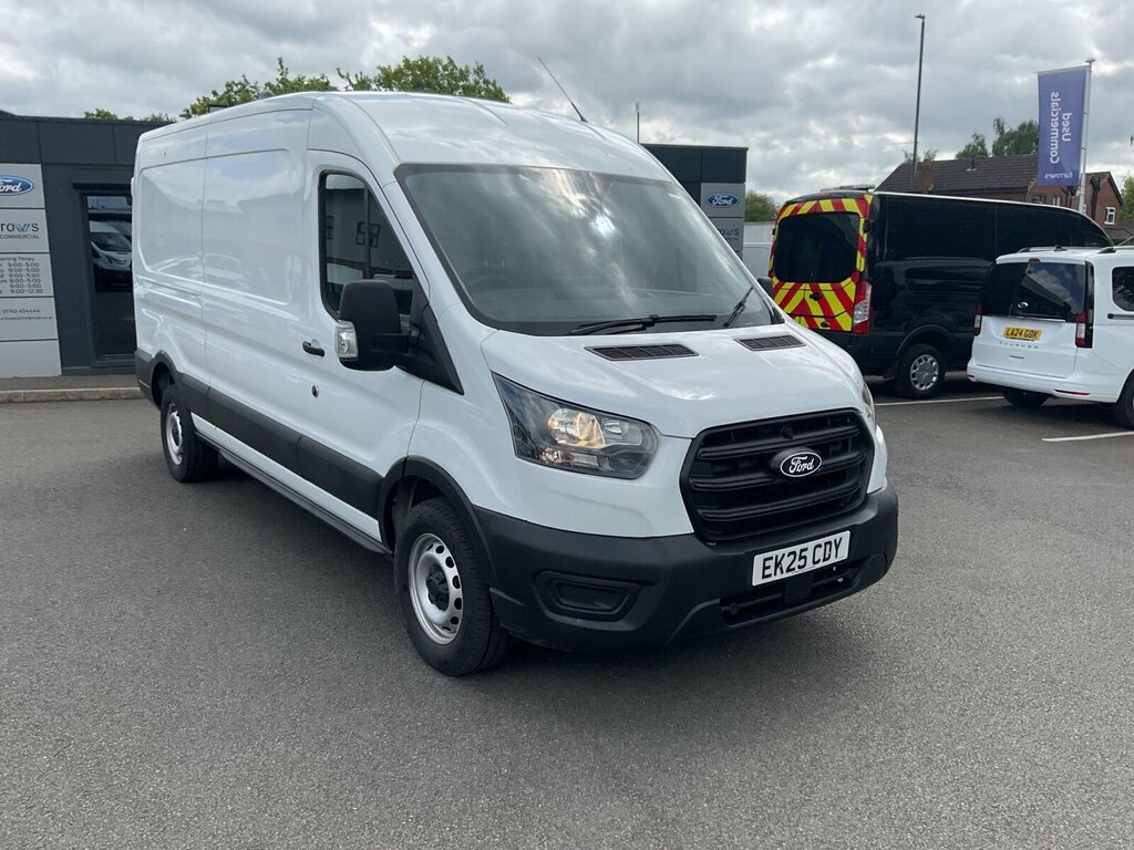 Ford Transit Custom 350 L3 H2 165 Psrwdmax Towing White