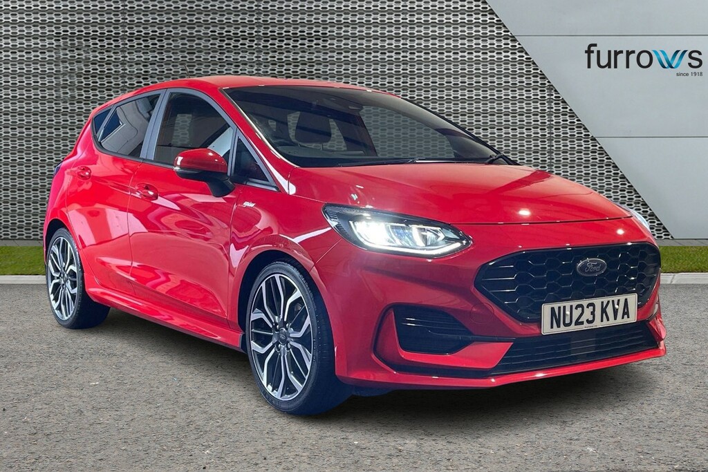 Ford Fiesta 1.0 Ecoboost St-line X Red