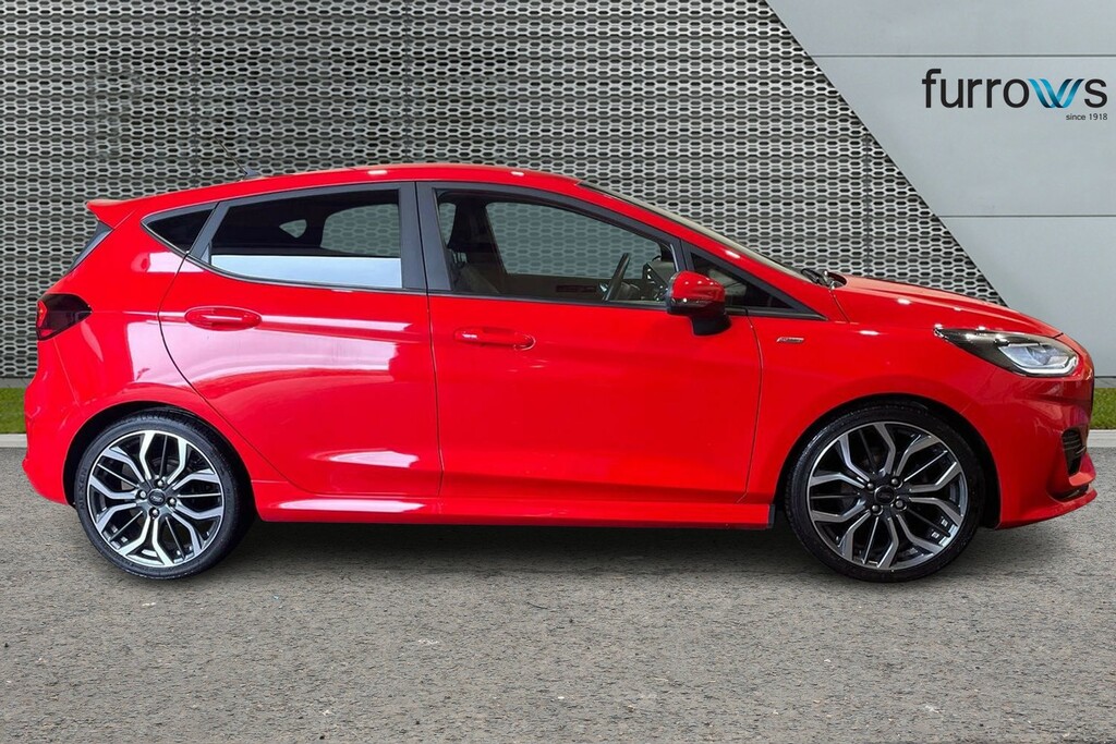 Ford Fiesta 1.0 Ecoboost St-line X NU23KVA Red #4
