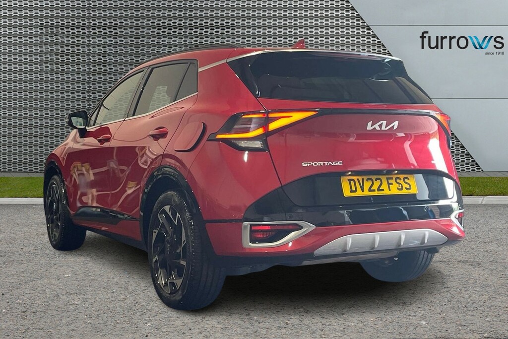 Kia Sportage 1.6T Gdi Phev Gt-line Awd DV22FSS Red #3