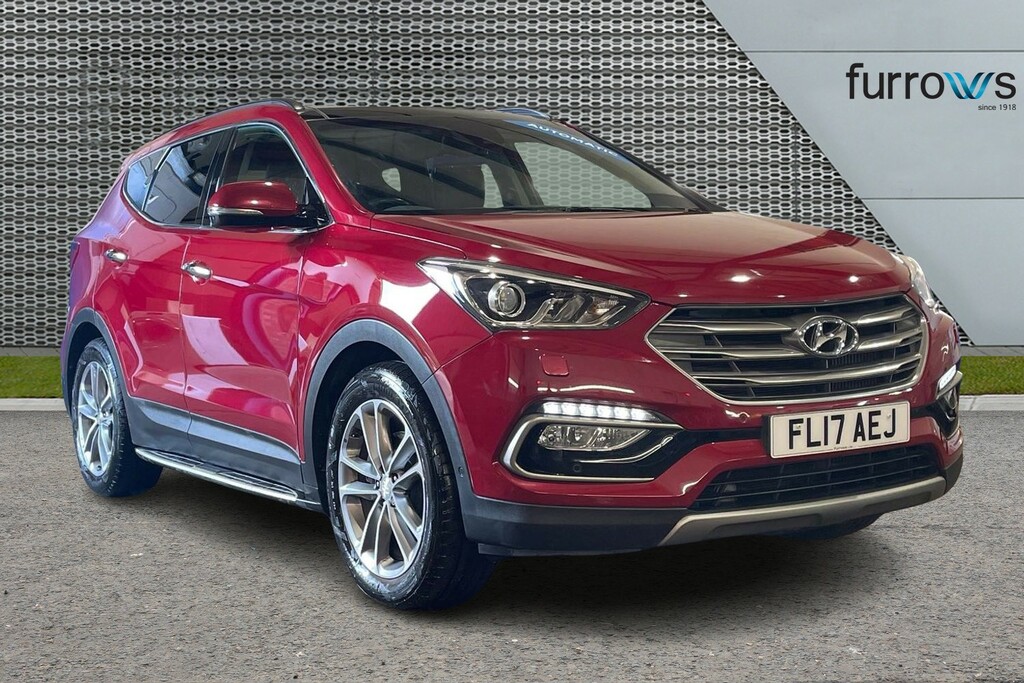 Hyundai Santa Fe 2.2 Crdi Blue Drive Premium Se 7 Seats Red