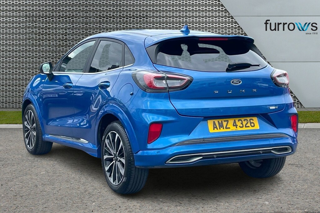 Ford Puma 1.0 Ecoboost Hybrid Mhev 155 St-line Vignale AMZ4326 Blue #3