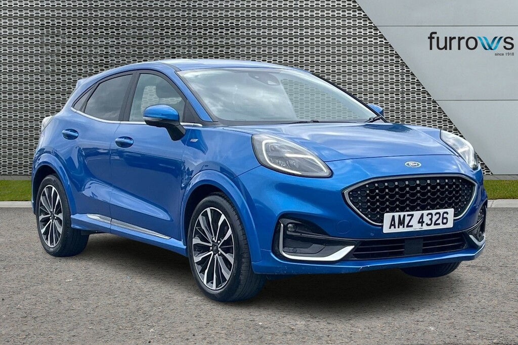 Ford Puma 1.0 Ecoboost Hybrid Mhev 155 St-line Vignale Blue