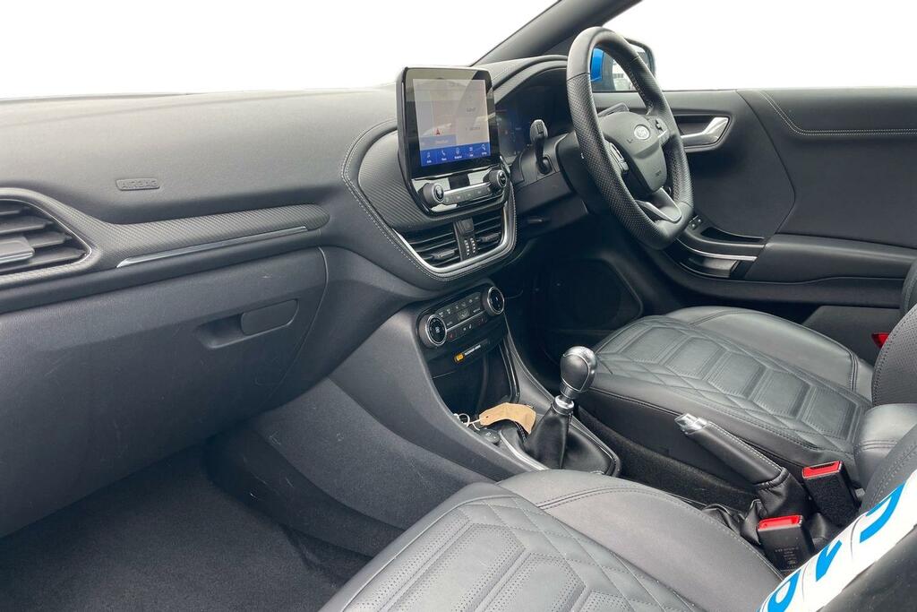 Ford Puma 1.0 Ecoboost Hybrid Mhev 155 St-line Vignale AMZ4326 Blue #2
