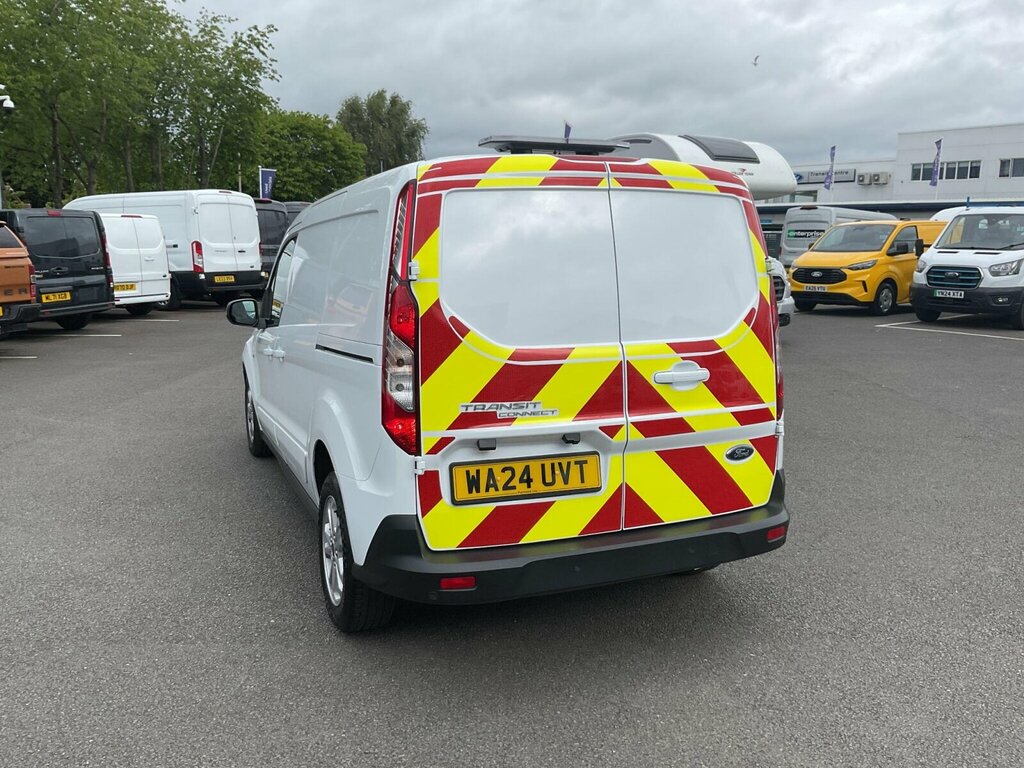 Ford Transit Connect 1.5 250 Ecoblue Limited L2 Euro 6 Ss WA24UVT White #6