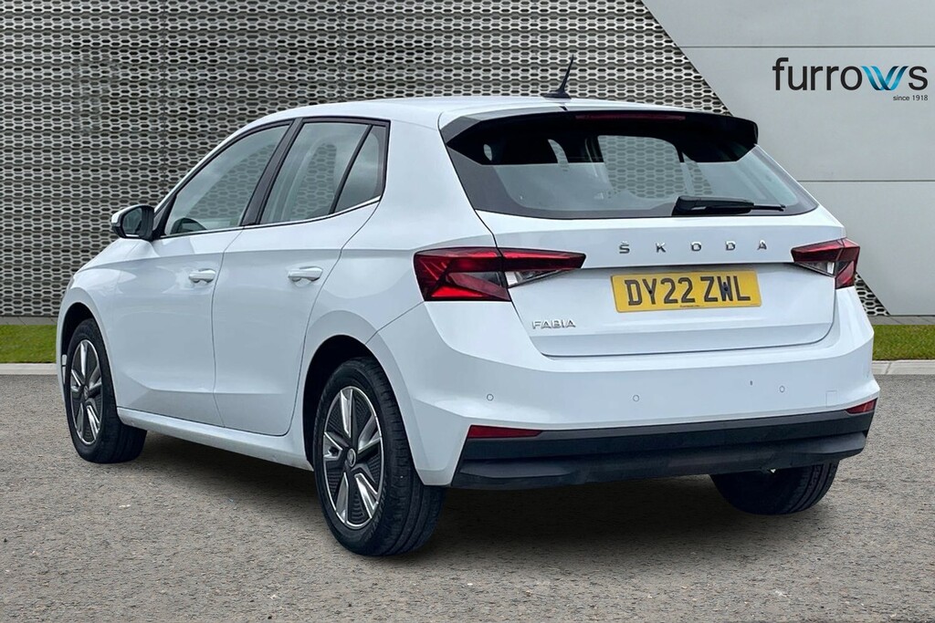 Skoda Fabia 1.0 Tsi Se L DY22ZWL White #3