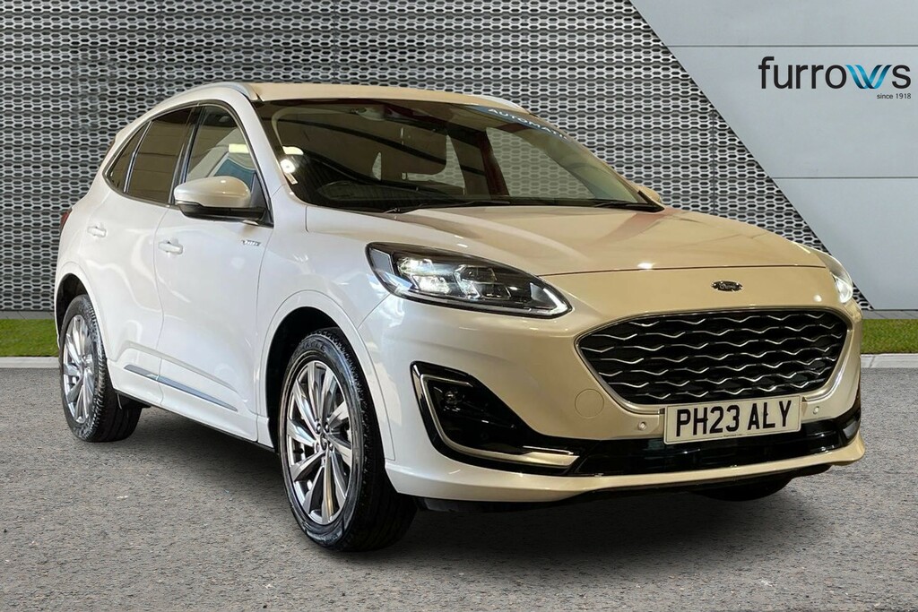 Ford Kuga 2.5 Fhev Vignale Cvt White