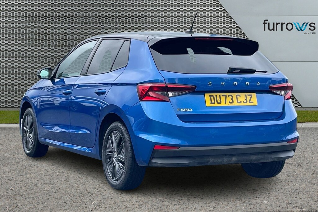 Skoda Fabia 1.0 Tsi Colour Edition DU73CJZ Blue #3