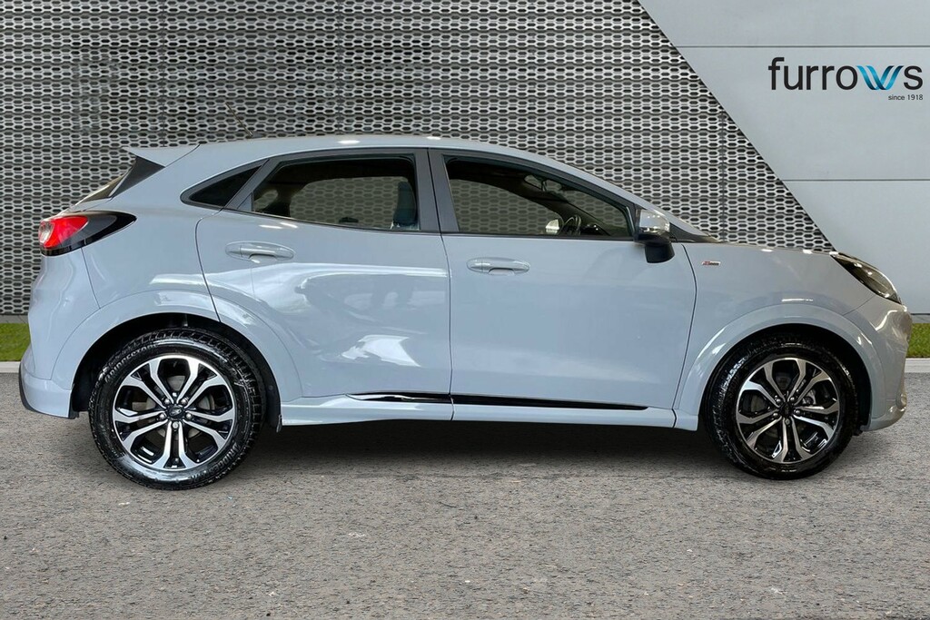 Ford Puma 1.0 Ecoboost Hybrid Mhev St-line Dct RE23FNV Grey #4