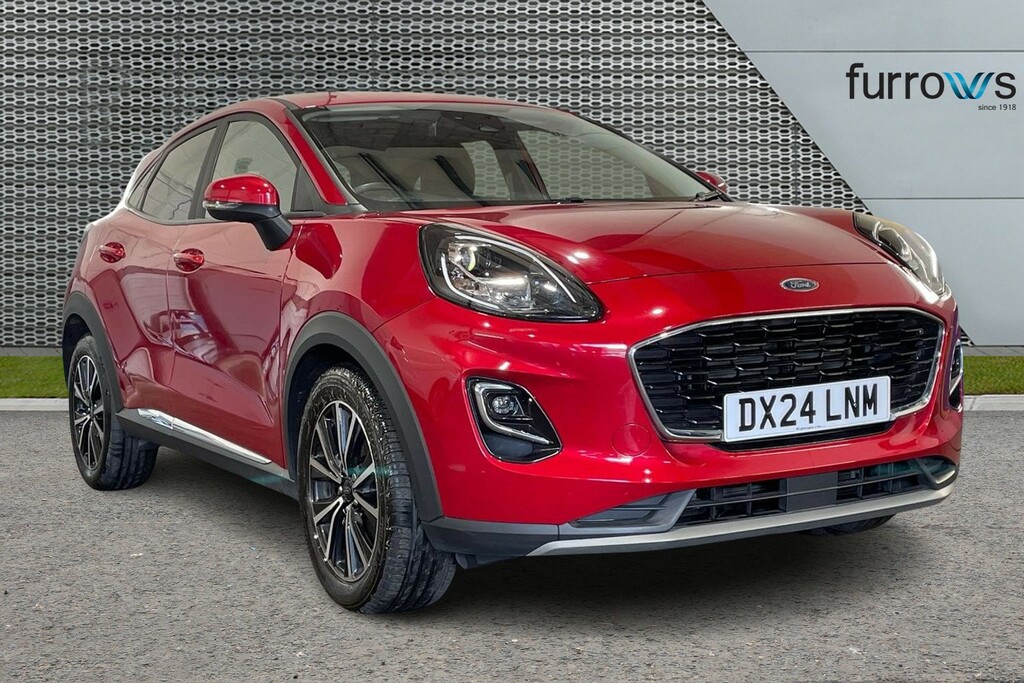 Ford Puma 1.0 Ecoboost Hybrid Mhev Titanium Red