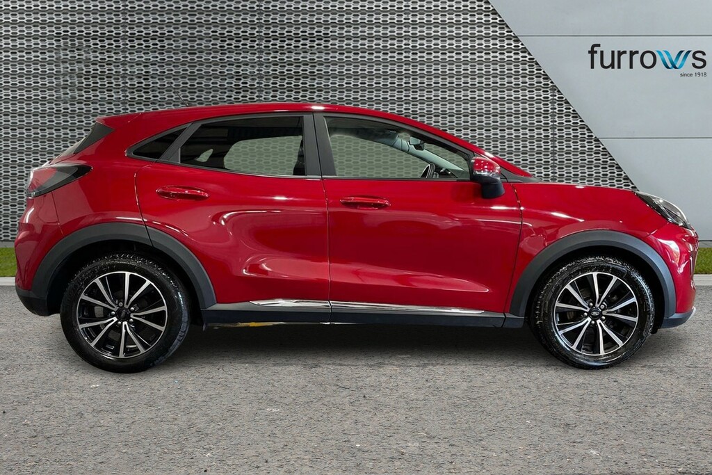 Ford Puma 1.0 Ecoboost Hybrid Mhev Titanium DX24LNM Red #4