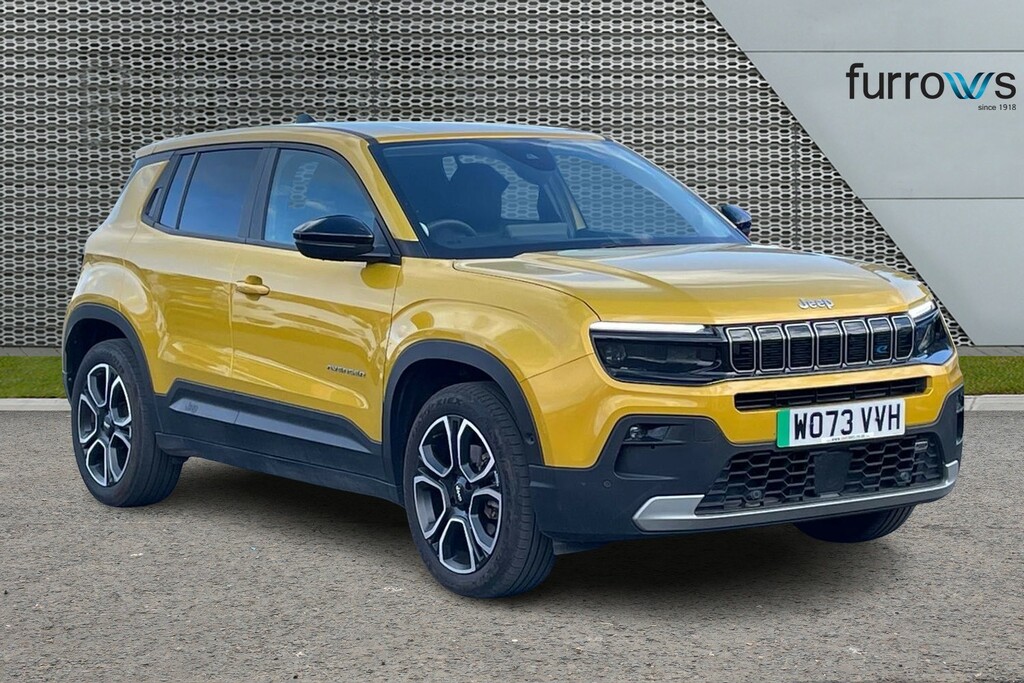 Jeep Avenger 115Kw Summit 54Kwh Yellow