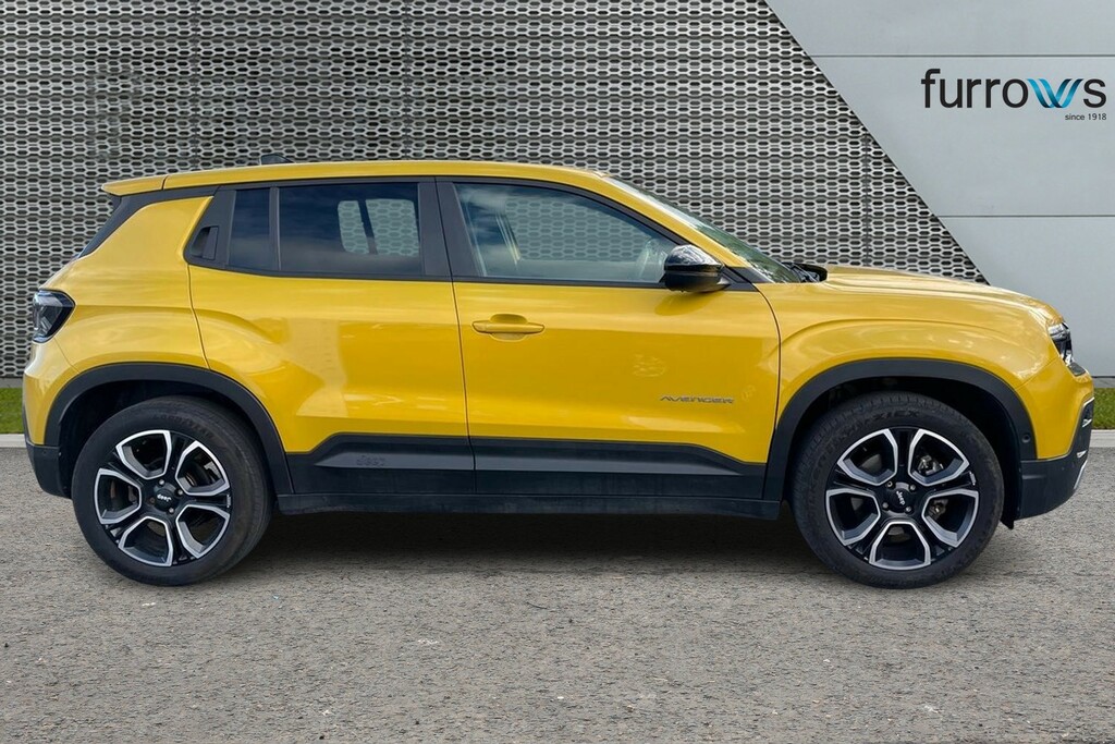 Jeep Avenger 115Kw Summit 54Kwh WO73VVH Yellow #4