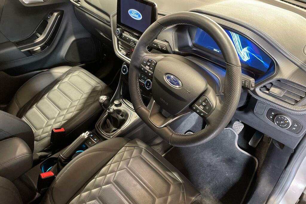 Ford Puma 1.0 Ecoboost Hybrid Mhev 155 St-line Vignale DE23LXX Silver #6