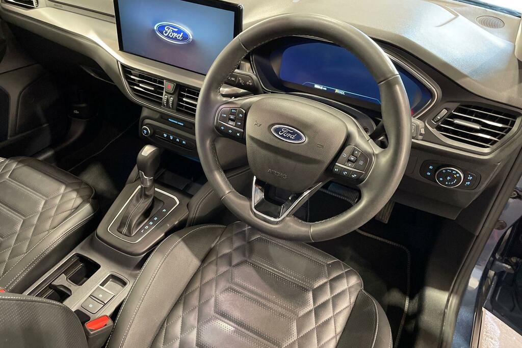 Ford Focus 1.0 Ecoboost Hybrid Mhev 155 Titanium X DY73AVK Blue #6
