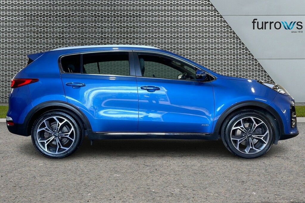 Kia Sportage 1.6T Gdi Isg Gt-line Dct Awd BD21OPG Blue #4