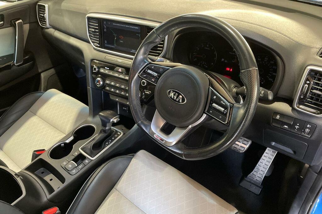 Kia Sportage 1.6T Gdi Isg Gt-line Dct Awd BD21OPG Blue #6