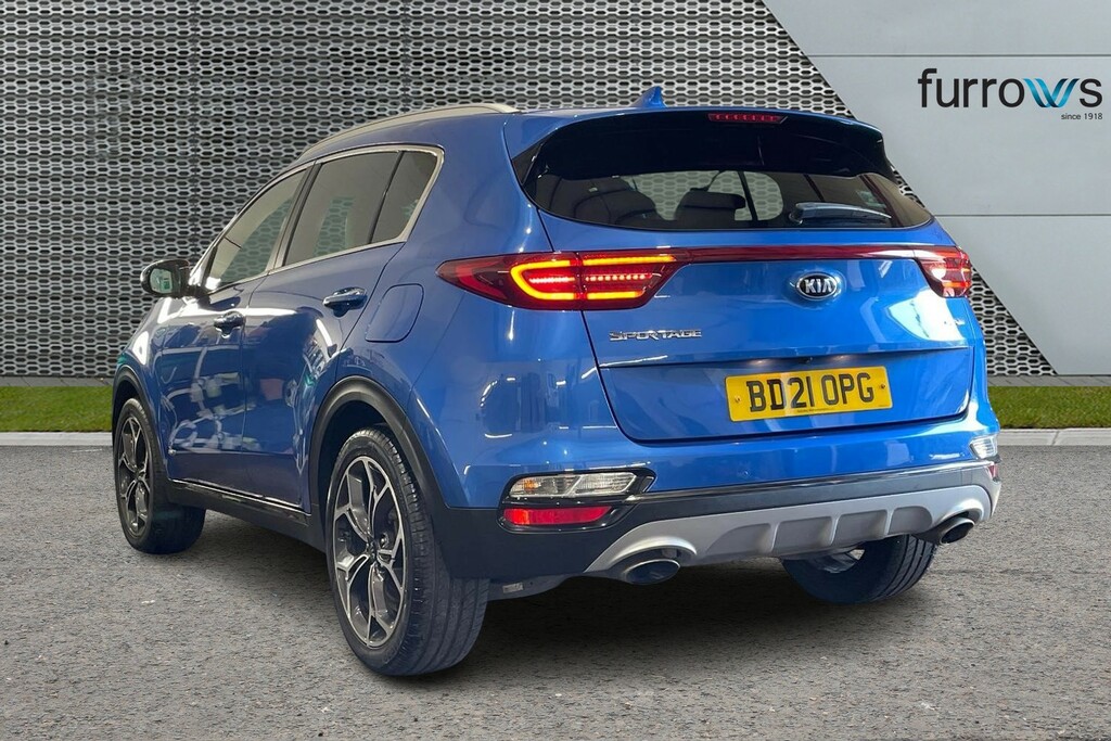 Kia Sportage 1.6T Gdi Isg Gt-line Dct Awd BD21OPG Blue #3