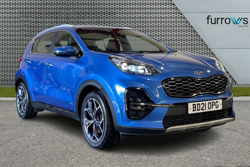 Kia Sportage 1.6T Gdi Isg Gt-line Dct Awd Blue