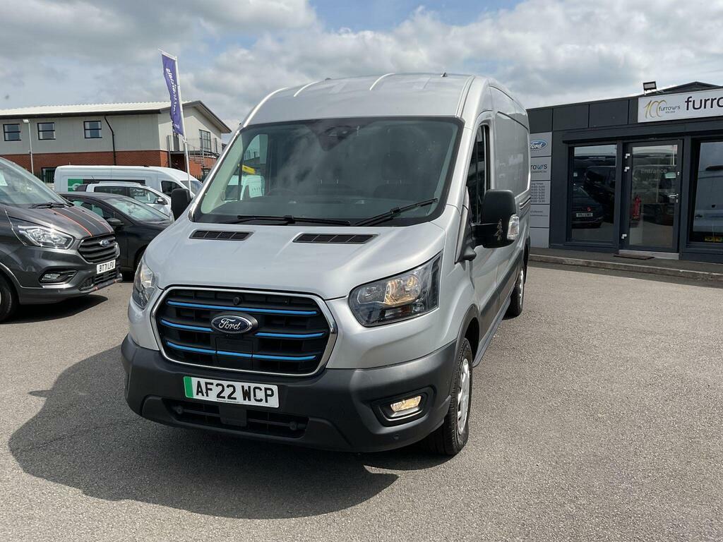 Ford Transit Custom 350 68Kwh Trend Rwd L3 H2 Silver #3