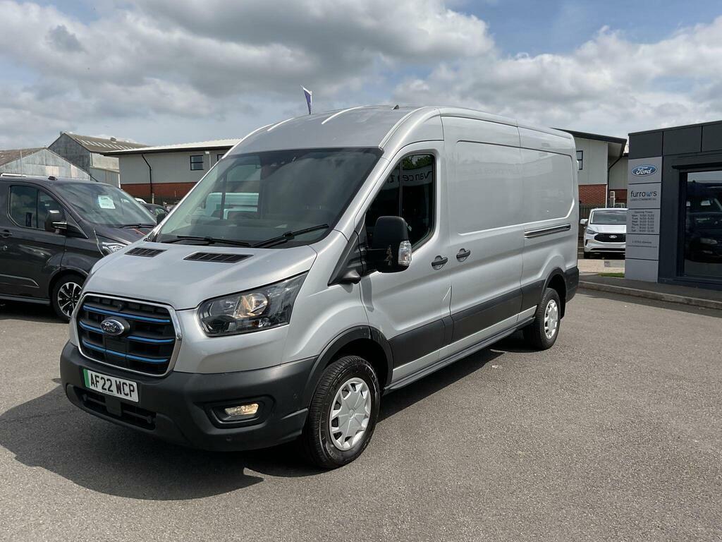 Ford Transit Custom 350 68Kwh Trend Rwd L3 H2 Silver #4