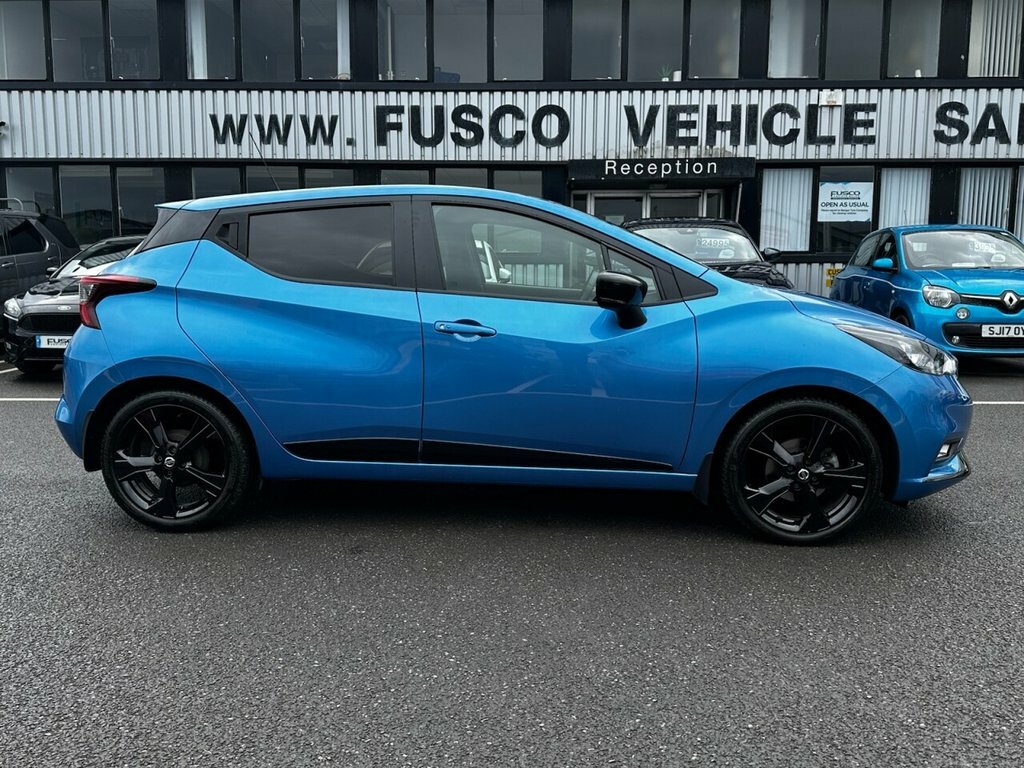 Nissan Micra 1L N-sport RXZ5563 Blue #2
