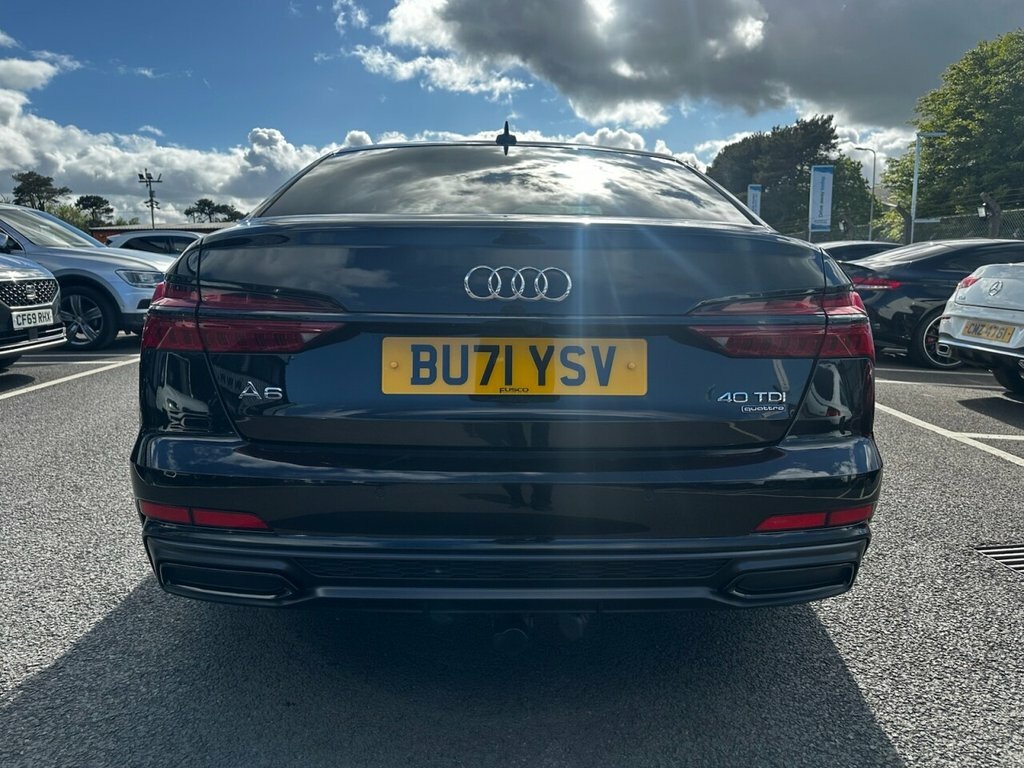 Audi A6 Saloon 2L Black Edition BU71YSV Black #6