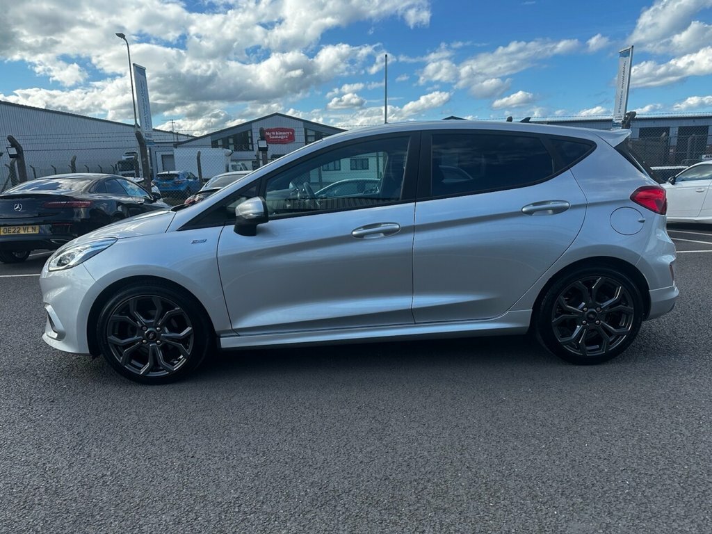 Ford Fiesta 1L St-line PRZ3909 Silver #4