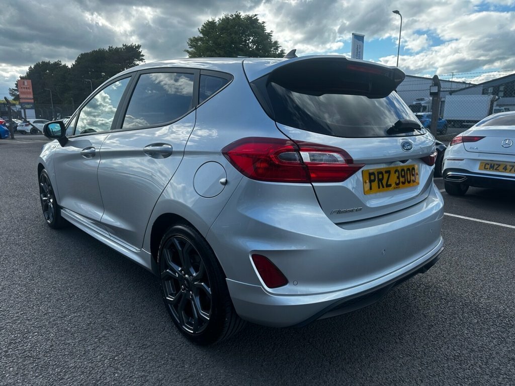 Ford Fiesta 1L St-line PRZ3909 Silver #5
