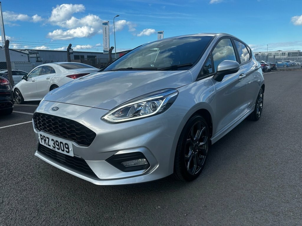 Ford Fiesta 1L St-line PRZ3909 Silver #3