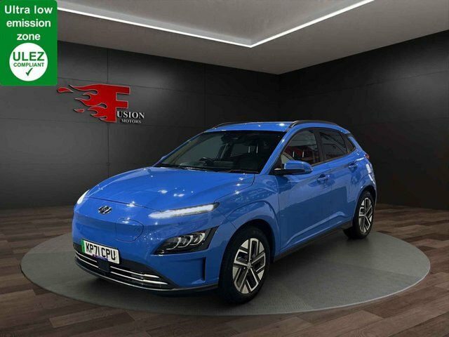 Hyundai Kona 64Kwh Premium Suv 10.5Kw Charge Blue