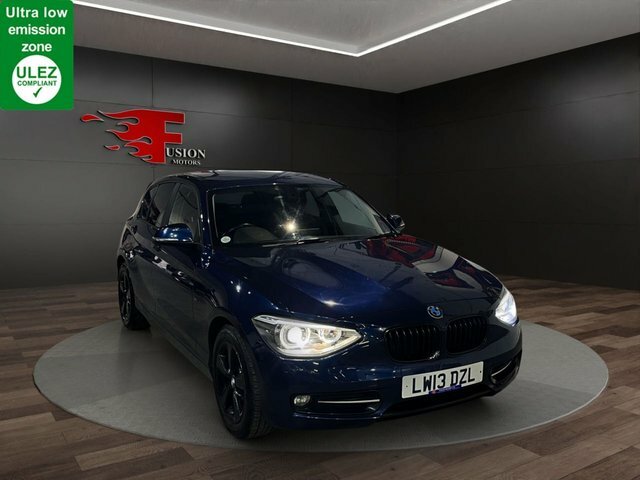 BMW 1 Series 1.6 116I Hatchback Euro 4 11 Blue