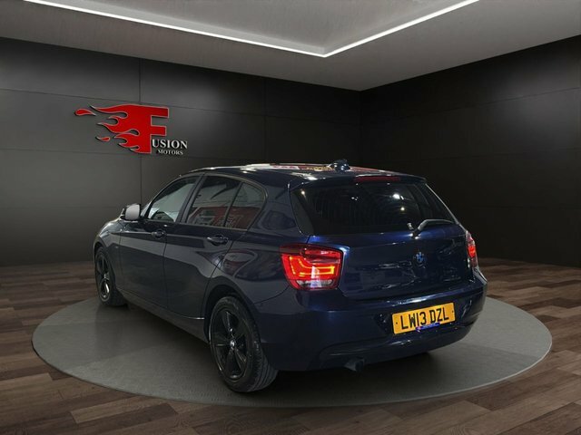 BMW 1 Series 1.6 116I Hatchback Euro 4 11 LW13DZL Blue #4