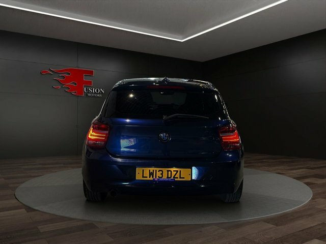 BMW 1 Series 1.6 116I Hatchback Euro 4 11 LW13DZL Blue #5