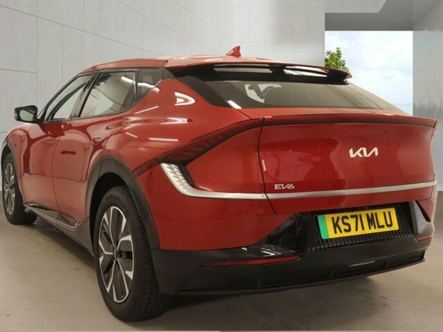 Kia EV6 77.4Kwh Air Hatchback 225 Bhp KS71MLU Red #3