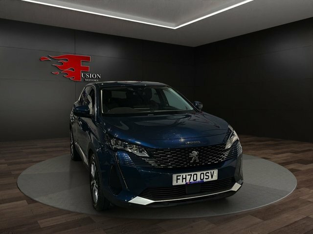Peugeot 3008 1.2 Puretech Allure Suv Eat Euro 6 S S FH70OSV Blue #3