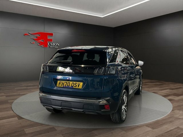 Peugeot 3008 1.2 Puretech Allure Suv Eat Euro 6 S S FH70OSV Blue #5