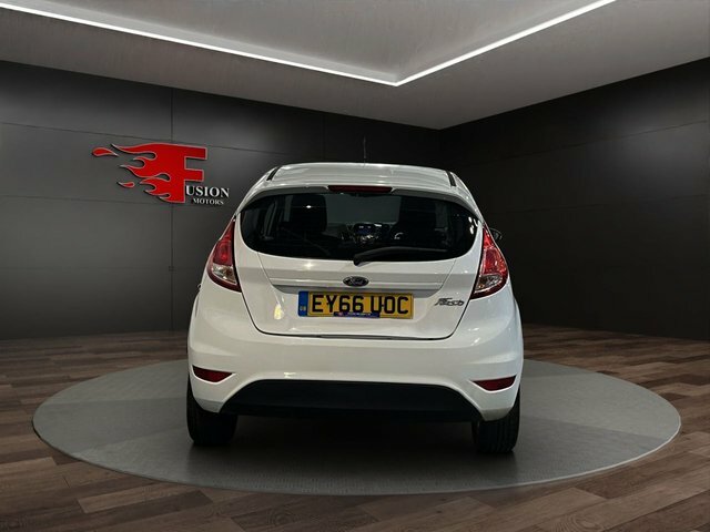 Ford Fiesta 1.25 Zetec Hatchback Euro 6 82 EY66UOC White #4
