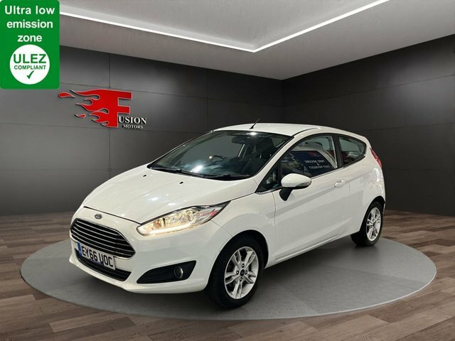 Ford Fiesta 1.25 Zetec Hatchback Euro 6 82 White