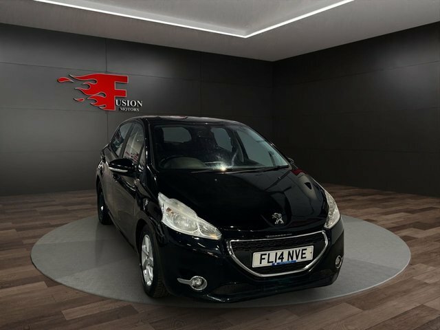 Peugeot 208 1.2 Vti Active Hatchback Euro 5 FL14NVE Black #3
