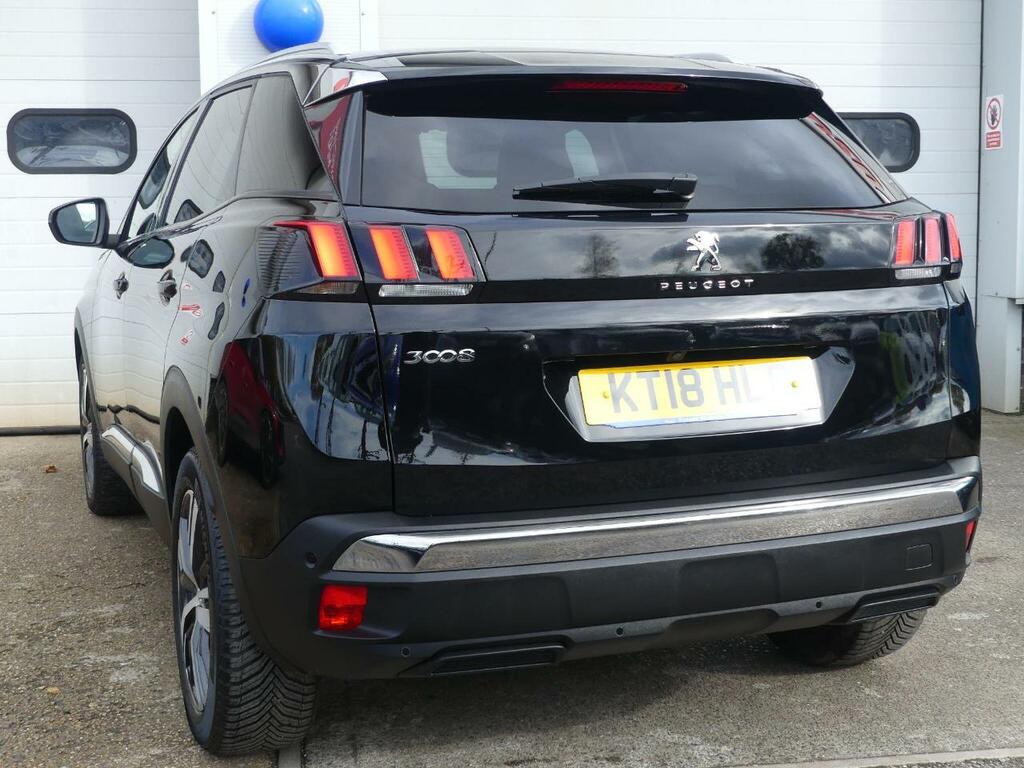 Peugeot 3008 1.5 Bluehdi Allure Eat Euro 6 S S KT18HLO Black #3