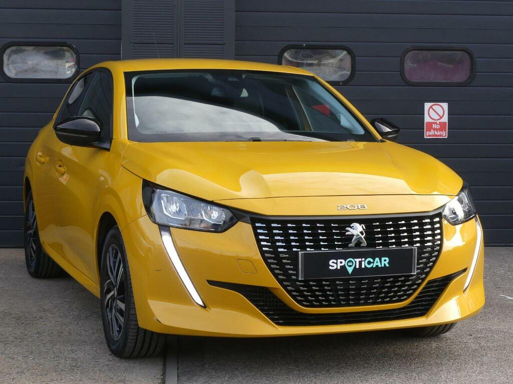 Peugeot 208 1.2 Puretech Allure Premium Euro 6 S S Yellow