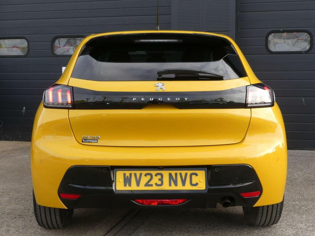 Peugeot 208 1.2 Puretech Allure Premium Euro 6 S S WV23NVC Yellow #4
