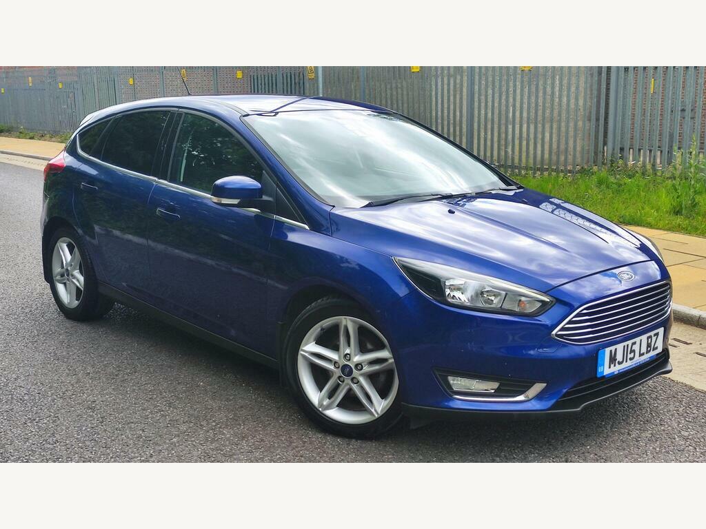 Ford Focus 1.0T Ecoboost Titanium Euro 6 S S Blue