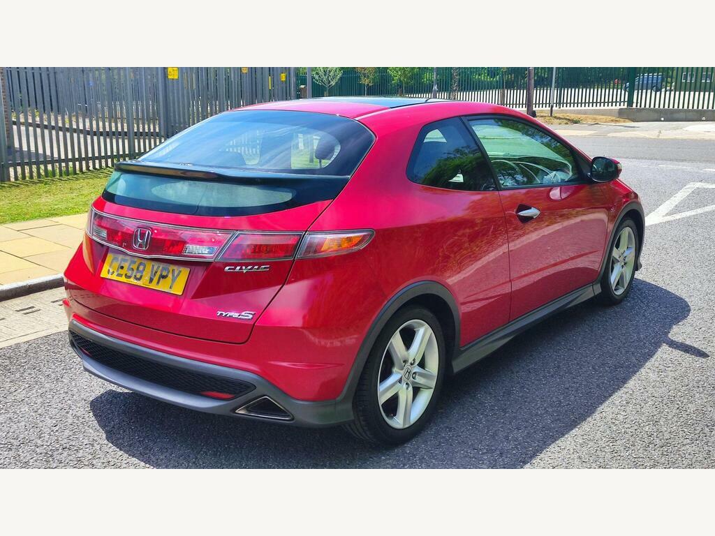 Honda Civic 1.8 I-vtec Type S Gt Red #6