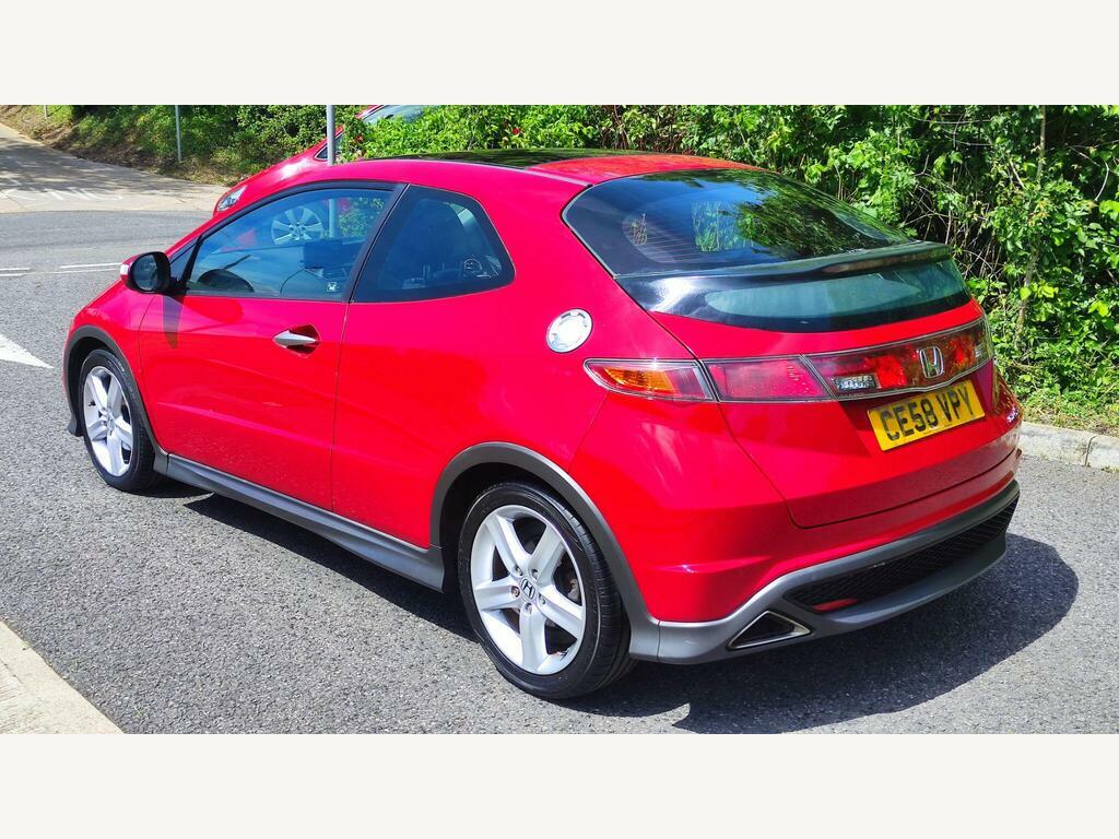 Honda Civic 1.8 I-vtec Type S Gt Red #4