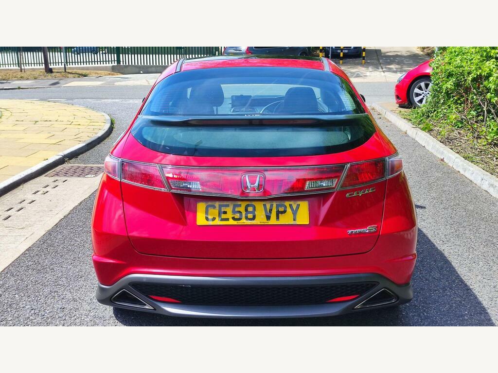 Honda Civic 1.8 I-vtec Type S Gt Red #5