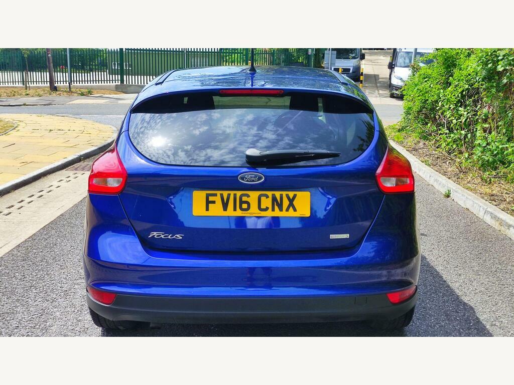 Ford Focus 1.0T Ecoboost Zetec Euro 6 S S FV16CNX Blue #5